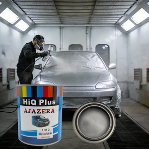 <span class=keywords><strong>Peinture</strong></span> automobile personnalisable pour usine : Revêtement métallique automobile 1K, base argent scintillant à grain moyen, <span class=keywords><strong>peinture</strong></span> acrylique pour retouche automobile - Product Image 1
