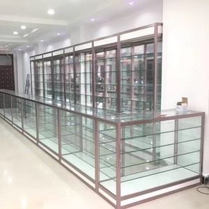 Vitrina de Exhibición para Tienda Minorista con Visión Completa y Encimera Extra <span class=keywords><strong>Vision</strong></span>, con Iluminación LED, Resistente, Tamaño Personalizable para Centros Comerciales - Product Image 5