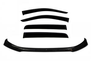 Window Visor And Bug Deflector <span class=keywords><strong>Bonnet</strong></span> Protector <span class=keywords><strong>For</strong></span> Ford <span class=keywords><strong>Ranger</strong></span> T7 Px2 Mk Ii & Iii 2015-19 <span class=keywords><strong>Ranger</strong></span> Body Kit Accessories - Product Image 2