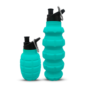 580ml Silicone Collapsible Leak Proof <b>Sports</b> <b>Water</b> <b>Bottles</b> BPA Free Portable <b>Water</b> <b>Bottle</b> - Product Image 2