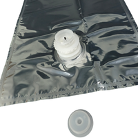 Sachets de sirop BIB de qualité supérieure, étanches et de qualité alimentaire, en PE, pour emballage de cola, 5 kg, 10 kg, 20 kg, avec valves.