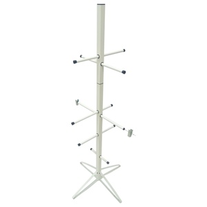 Pro-grade Hockey bánh Máy sấy Trắng freestanding giá cho nhanh chóng làm khô găng tay, miếng đệm & áo - Product Image 3