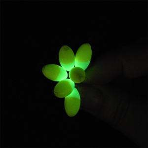 Flotteurs de pêche ovales en mousse EPS, entièrement verts et moitié jaunes, pour la pêche en mer de <span class=keywords><strong>nuit</strong></span> - Product Image 5