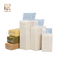 Pochette d'emballage sous vide alimentaire sac de brique de riz sac de riz sous vide alimentaire