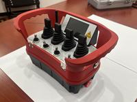 Télécommande sans fil intégrée manuelle et automatique à 4 joysticks avec écran LCD pour grue montée sur camion, machinerie hydraulique