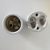 Pas cher prix E40 Edison vis Brésil E39 douille de lampe en céramique émaillée support de lampe en porcelaine