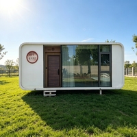 Unité mobile en acier coupe-vent et étanche, type maison conteneur, cabine Apple et capsule spatiale, pour bureau, cabine, bar, hôtel, appartement, salle de bain