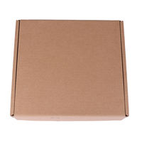 Caja de Envío de Papel Kraft Directo de Fábrica, Caja de Regalo de Cartón Reciclable Plegable con Cierre Automático para Electrónica de Consumo