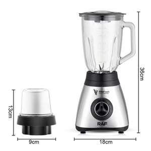Machine à glace pilée 1,5 L portable pour hôtel et usage domestique, mixeur de fruits et légumes, extracteur de jus électrique en acier inoxydable à 8 lames - Product Image 6