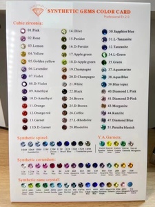 Meilleurs prix à la mode Nano CZ pierres précieuses en vrac coupe brillante blanc bleu rose rouge améthyste vert Tourmaline <span class=keywords><strong>saphir</strong></span> <span class=keywords><strong>couleurs</strong></span> - Product Image 6