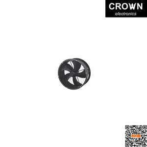 Crown 250B2 Server T5 AC Winder Fan 220V con Motor Ball Bearing 10ft Diámetro de la hoja 40dB + Ruido Cuchillas de acero Montaje en techo - Product Image 2