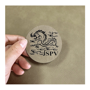 Hojas en blanco de cuero sintético con grabado láser de 12x24 pulgadas con parte posterior gris para espacios en blanco de cuero de impresora personalizada - Product Image 6
