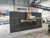 Pengangkat Vakum Pneumatik Belino Baru Kapasitas Horizontal 500kg & Vertikal 250kg Kaca 6 Cup Hisap Tinggi Maksimum 1400mm