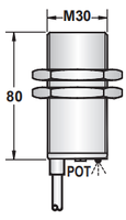 KJT M30 IP67 commutateur de capteur de proximité capacitif de haute qualité 12V 24V 36V