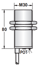 Kjt M30 Ip67 Hoge Kwaliteit Capacitieve Nabijheidssensor Schakelaar 12V 24V 36V - Product Image 5