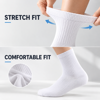 Ensemble de chaussettes en tricot côtelé personnalisées, coffret cadeau, coton de qualité supérieure, ajustement confortable, emballage de chaussettes, chaussettes décontractées, OEM ODM