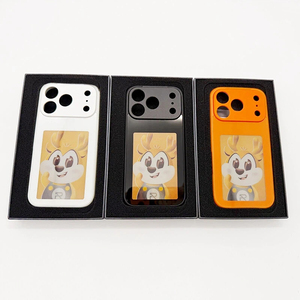 Vendita calda NFC Smart Display custodia per telefono cellulare per <span class=keywords><strong>iPhone</strong></span> 17/17 Pro/17 Pro Max Fashion Designer Custom <span class=keywords><strong>foto</strong></span> E <span class=keywords><strong>Cover</strong></span> del telefono inchiostro - Product Image 1