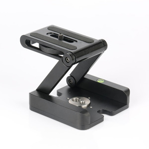 Z Type Foldable <b>Tripod</b> Head With Bubble Level For Digital Camera Aluminum Alloy Portable Table <b>Tripod</b> Mount - Product Image 1
