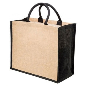 Sacs En Toile De Yute Personalizable Sac Cabas Toile De Yute Personalizable - Product Image 2