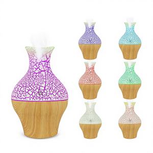 เครื่องเพิ่มความชื้นในรถยนต์ลายไม้สร้างสรรค์ YX 056 แบบพ่นไอน้ำป้องกันการแห้ง ใช้พลังงานจาก USB สำหรับใช้ในบ้านและรถยนต์ - Product Image 2