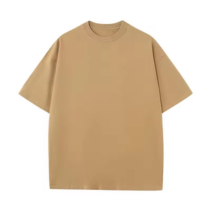 เสื้อยืดโอเวอร์ไซส์พิมพ์ลายดิจิทัล 100% ผ้าฝ้าย สำหรับฤดูร้อน สไตล์ฮิปฮอป  รับสกรีนโลโก้ตามสั่ง - Product Image 1
