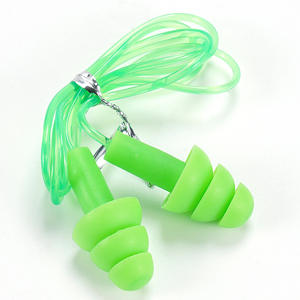 واقي صوت النوم القابل لإعادة الاستخدام EN352 سيليكون آمن قابل لإعادة الاستخدام سدادة أذن حبال لمكان العمل - Product Image 6