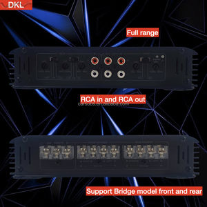 BT 5.0 Autolautsprecherverstärker <span class=keywords><strong>RMS</strong></span> 50 W 4 Kanäle Peak 5000 W Vollspektrum-Autoverstärkerklasse AB - Product Image 6