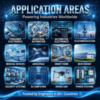Microcontrolador MC68HC908QY4CPE DIP16, Programación de IC, Lista de Materiales, Ensamblaje de PCB, Componente Electrónico MC68HC908 MC68HC908QY4CP