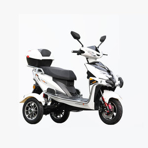 Triciclo Familiar 258 60V E con Batería de Litio de 72V, Motor sin Escobillas de 500W, Diseño Delantero, Caja de Almacenamiento Trasera, Frenos de Disco, Estable y Espacioso - Product Image 4