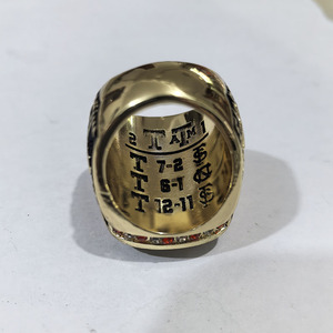 Anillos de Campeonato Nacional de Béisbol de Tennessee 2024, Chapados en Oro, Aleación de Alta Calidad, Joyería Fina para Hombre - Product Image 4