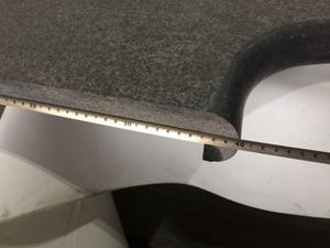 Siyah granit yüzme havuzu yarım <span class=keywords><strong>Bullnose</strong></span> sınır başa çıkma kiremit - Product Image 6