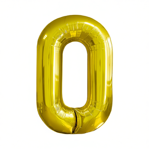 Party Love Number <b>Balloon</b> Gold 100cm Metallic Birthday Party <b>Decorations</b> - Product Image 3