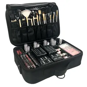 Neuestes Design Große benutzer definierte kosmetische Reise Make-up waschen Männer Frauen Aufbewahrung tasche für den Einzelhandel