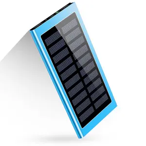 Chargeur solaire étanche à la pluie pour téléphone Mobile, 10000mah, chargeur à Double port USB, Power Bank, nouveau, pour l'extérieur, en stock