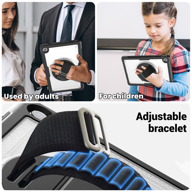 Suitable for Samsung Tab A9 Plus 11 Inch 2023 Model(SM-X210/X216/X218) Silicone Material Tablet Protective Case