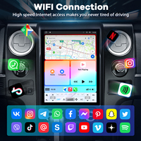 Pantalla de Radio Estilo Tesla de 12.1 Pulgadas con Snapdragon 665 para Ford F150 2013-2014, Accesorios, Pantalla Táctil Carplay, Android Auto Inalámbrico