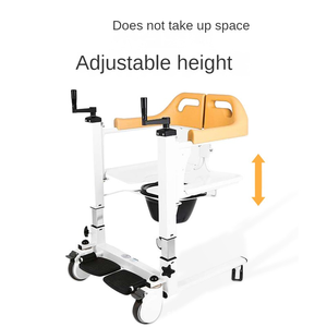 Chaise d'aisance de toilette Offre Spéciale chaise de transfert de levage de patient pour personnes âgées et handicapées chaise d'aisance de transfert pour adulte - Product Image 2