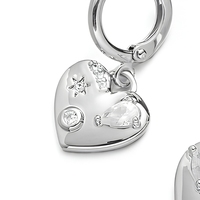 Boucles d'oreilles clous en zircon en forme de cœur pour femme, plaqué or, en cuivre, motif floral géométrique, bijoux d'oreille, cadeau, pour soirée