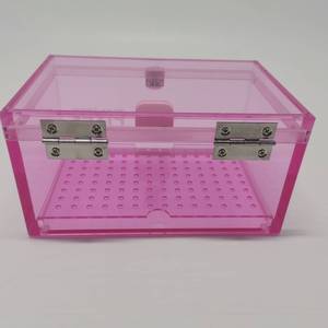 Humidor <span class=keywords><strong>de</strong></span> Acrílico Transparente al por Mayor con Higrómetro Digital, <span class=keywords><strong>Vitrina</strong></span> con Revestimiento <span class=keywords><strong>de</strong></span> <span class=keywords><strong>Cedro</strong></span> para Coleccionables - Product Image 1
