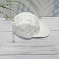 Topi Lari 5 Panel Unisex Dewasa dengan Desain Cetak Transfer Panas, Bahan Bernapas, Ukuran Dapat Disesuaikan