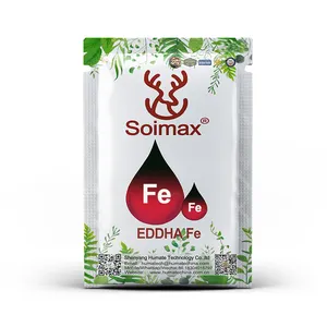 "Soimax" SY4001เพิ่มความต้านทานเหล็ก Chelate Eddha Fe 6% ผงปุ๋ยการผลิต