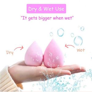Éponge de maquillage douce sans latex de haute qualité, œufs de beauté multicolores personnalisés, éponge de beauté portable de taille voyage - Product Image 4