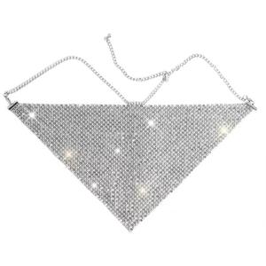 Mode Dame Bruiloft Sluier Geometrische Charme Gezichtsmasker Kleur Kwast Kralen Steen Strass Masker Voor Vrouwen Feest <span class=keywords><strong>Prom</strong></span> Sieraden - Product Image 5