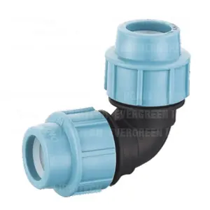 elbow hdpe pipe fitting dimensions