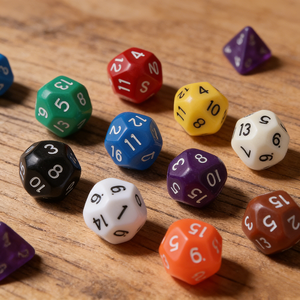 Dados Acrílicos Coloridos al por Mayor, Dados Poliédricos <span class=keywords><strong>de</strong></span> 16 Caras, Dados Hexagonales D16 <span class=keywords><strong>de</strong></span> 18 mm para Fiestas en Bares, Yahtzee - Product Image 3