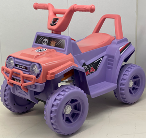 Voiture à pédales pour enfants, <span class=keywords><strong>quad</strong></span> ATV, véhicule électrique à batterie 6V pour enfants de 3 à <span class=keywords><strong>8</strong></span> <span class=keywords><strong>ans</strong></span> - Product Image 1