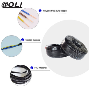 3 lõi 1.5mm 2.5mm phẳng chìm Cáp 16A Đánh giá hiện tại Dây dẫn đồng PVC cáp điện bơm chìm dây - Product Image 5