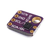 Modul Sensor suhu & kelembaban SHT31-D 2.4V-5.5V antarmuka I2C Robot ICs kompatibel