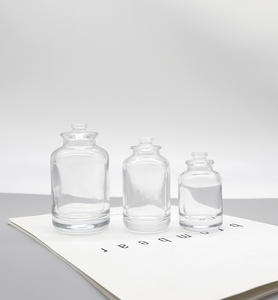 Bottiglia di Vetro Cilindrica per Profumo Personalizzata all'Ingrosso 30ml 50ml 100ml con Vari Tappi e Confezione - Product Image 1