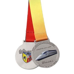 Medallas Deportivas Metálicas Personalizadas de Alta Calidad, Fundición en 2D y 3D, Todos los Tamaños, Diseño Gratuito, Impresión UV y Serigrafía, Técnica de Plateado, OEM/ODM - Product Image 5